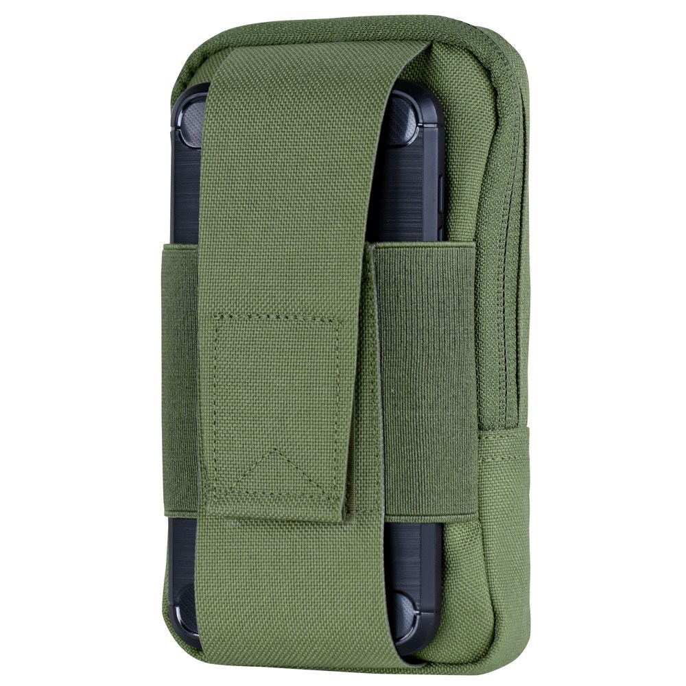 Levně CONDOR OUTDOOR pouzdro PHONE MOLLE na telefon ZELENÉ