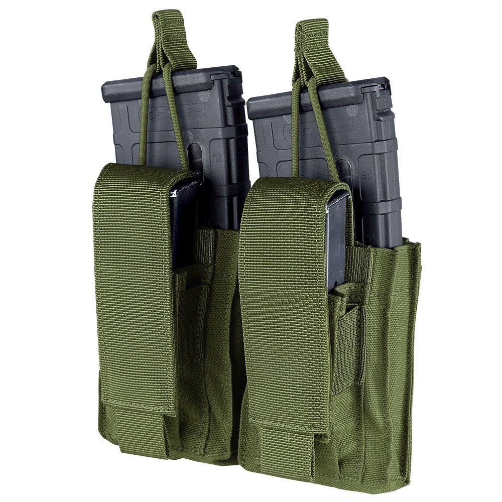 Levně CONDOR OUTDOOR sumka KANGAROO GEN II na čtyři zásobníky ZELENÁ