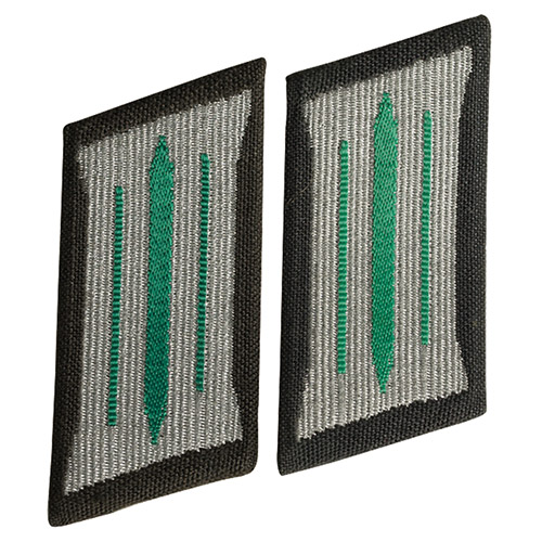 Levně Výložka NVA SOLDAT - VOJÍN - TMAVĚ ZELENÁ