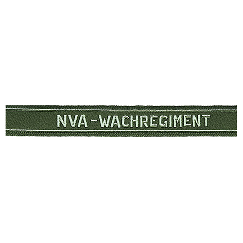 Levně Nášivka páska NVA na rukáv 'WACHREGIMENT D.NVA'