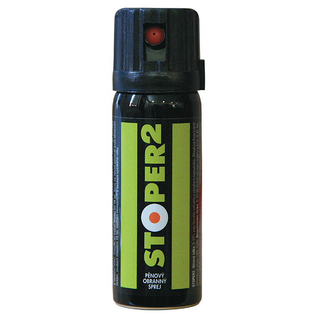 Levně Sprej obranný STOPER2 pěnový 40ml