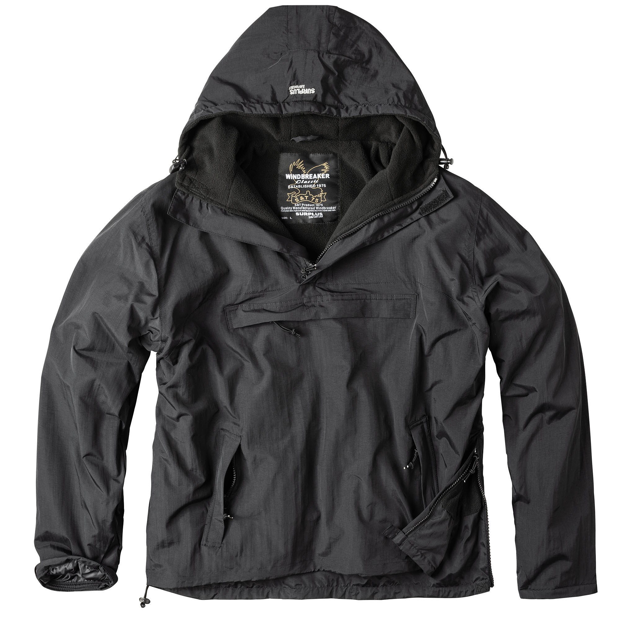 Levně Bunda WINDBREAKER ČERNÁ