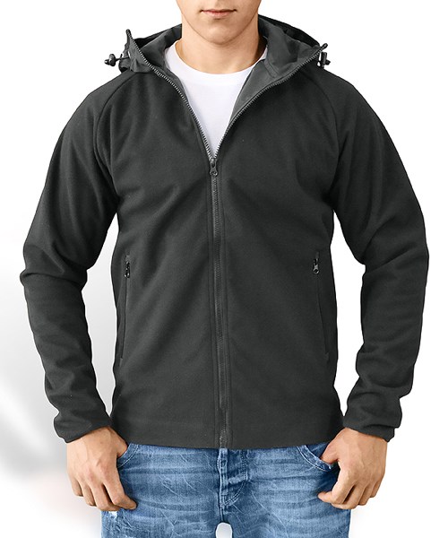 Bunda FLEECE ČERNÁ SURPLUS 20-7010-03 L-11