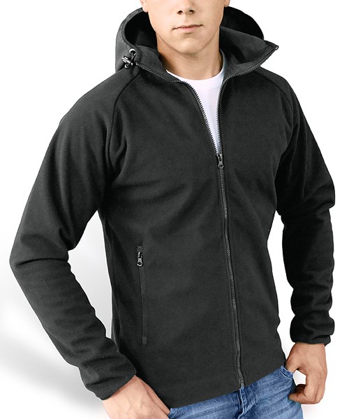 Bunda FLEECE ČERNÁ SURPLUS 20-7010-03 L-11