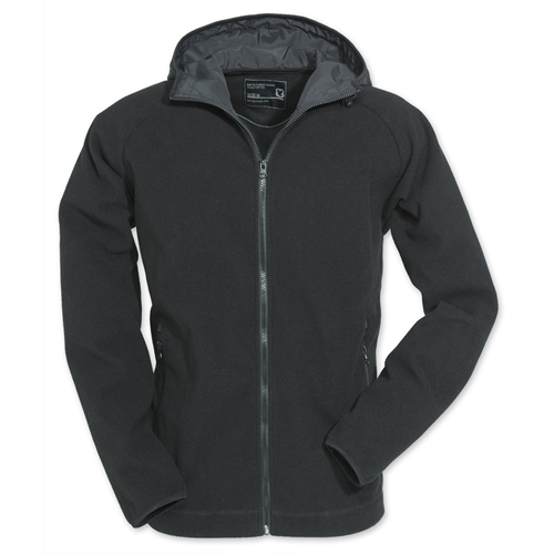 Levně Bunda FLEECE ČERNÁ