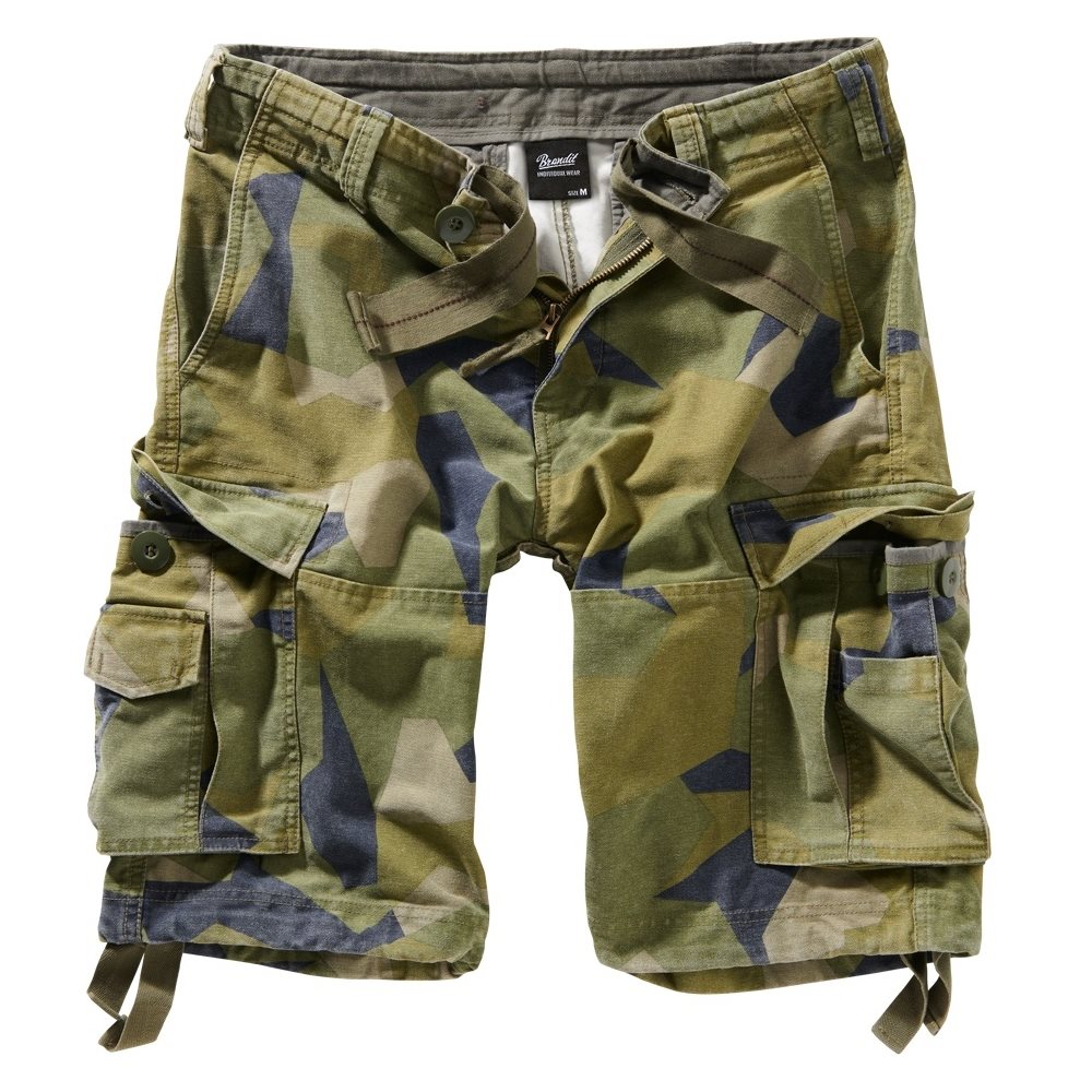 Levně Kraťasy BRANDIT Vintage ŠVÉDSKÉ MASKOVÁNÍ M90
