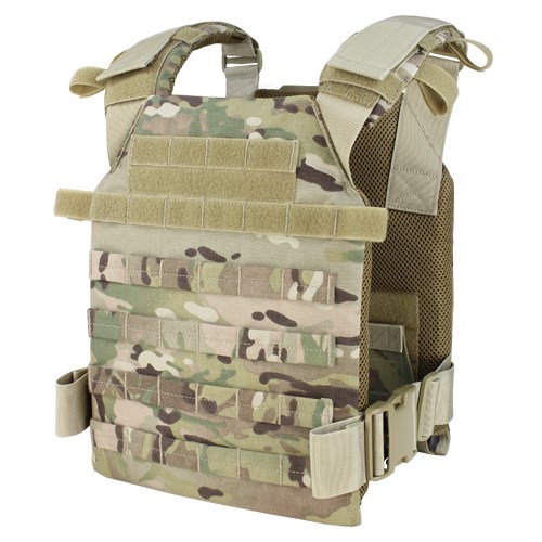 Levně CONDOR OUTDOOR vesta lehká SENTRY MOLLE nosič plátů MULTICAM