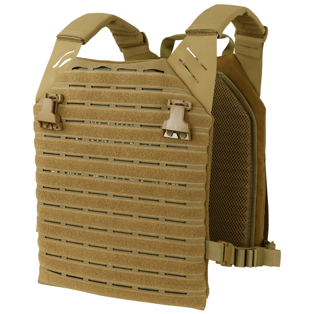 Levně CONDOR OUTDOOR vesta LCS Vanquish COYOTE BROWN