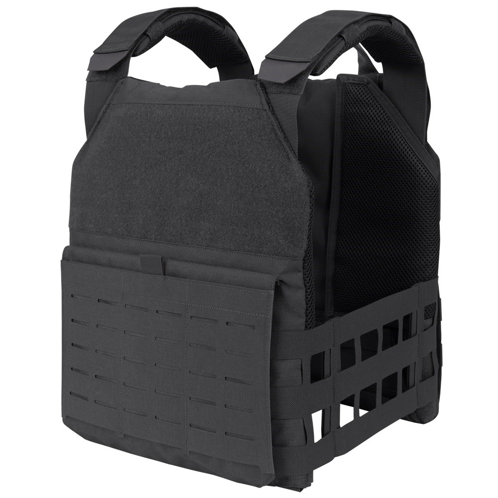 Levně CONDOR OUTDOOR vesta PHALANX nosič plátů ČERNÁ