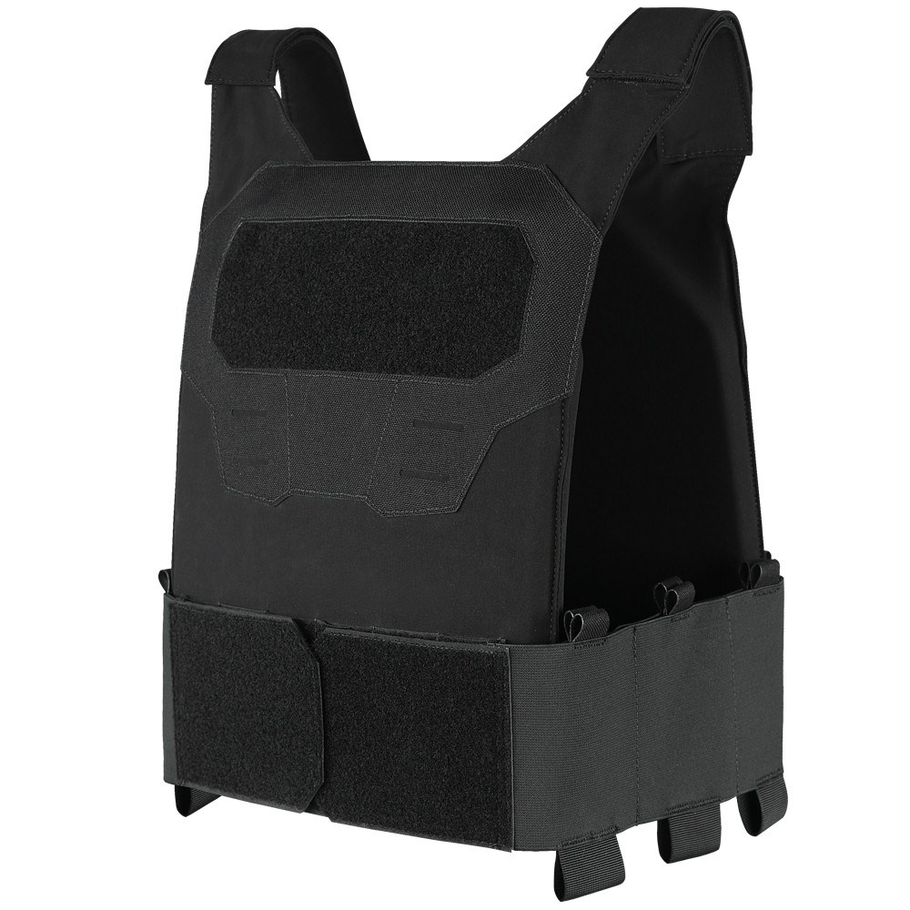 Levně CONDOR OUTDOOR vesta SPECTER nosič plátů ČERNÁ