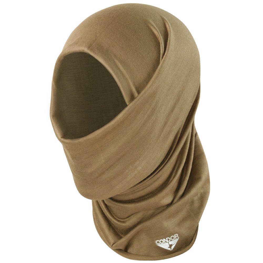 Levně CONDOR OUTDOOR šátek MULTI-WRAP multifunkční COYOTE BROWN