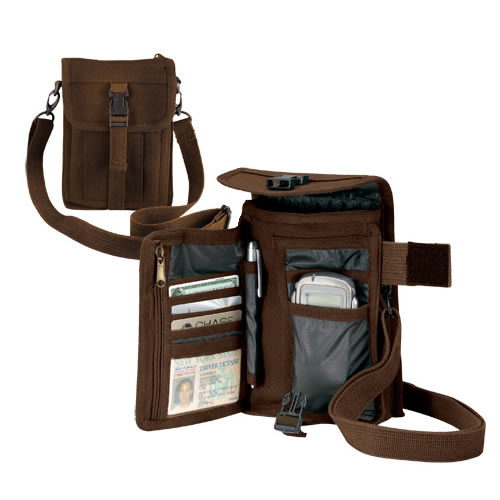 ROTHCO taška VENTURER přes rameno cestovní HNĚDÁ - doporučený vánoční dárek