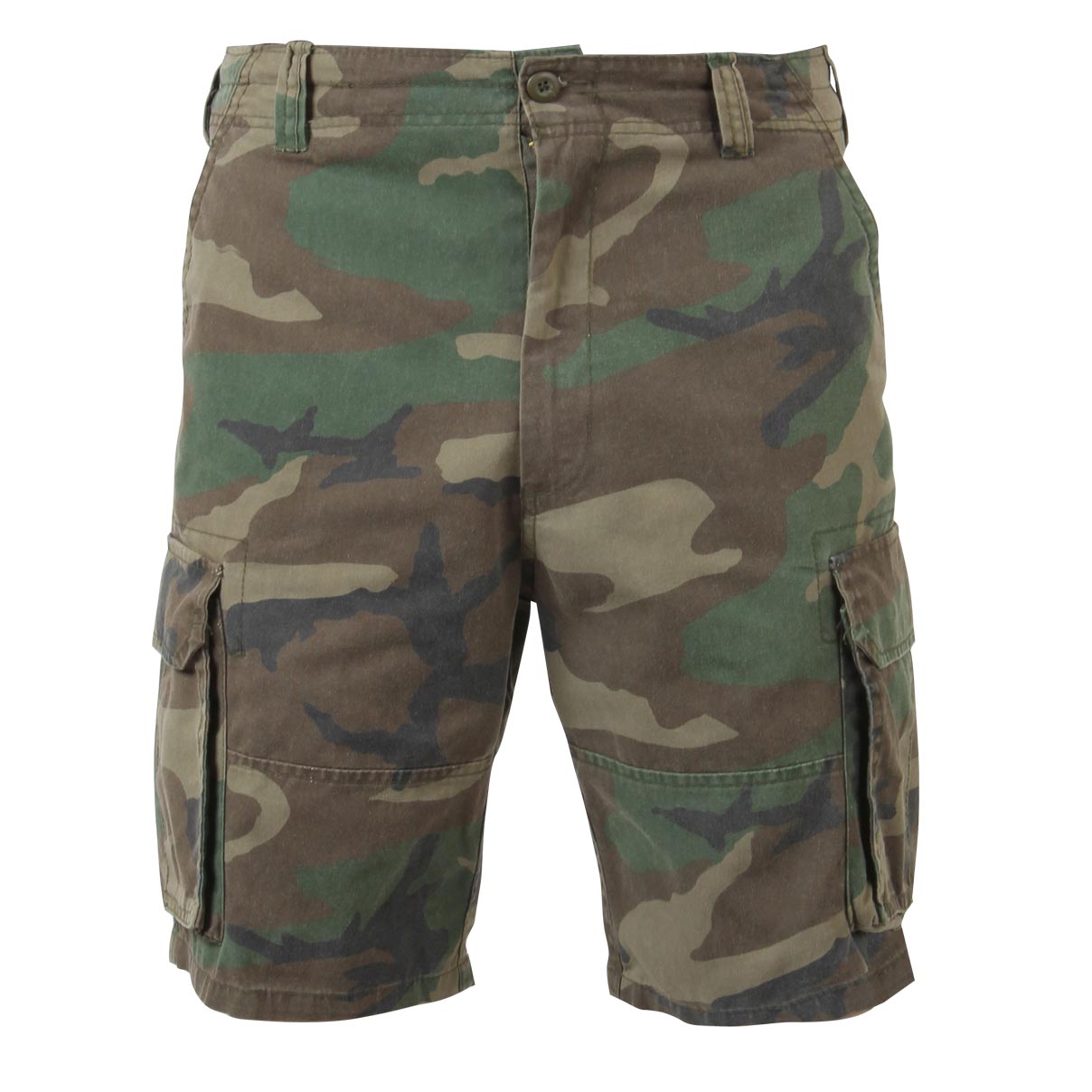 Levně Kraťasy VINTAGE PARATROOPER WOODLAND