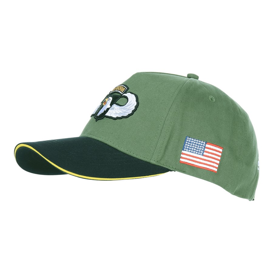 Levně FOSTEX čepice baseball 101st AIRBORNE WWII 3D