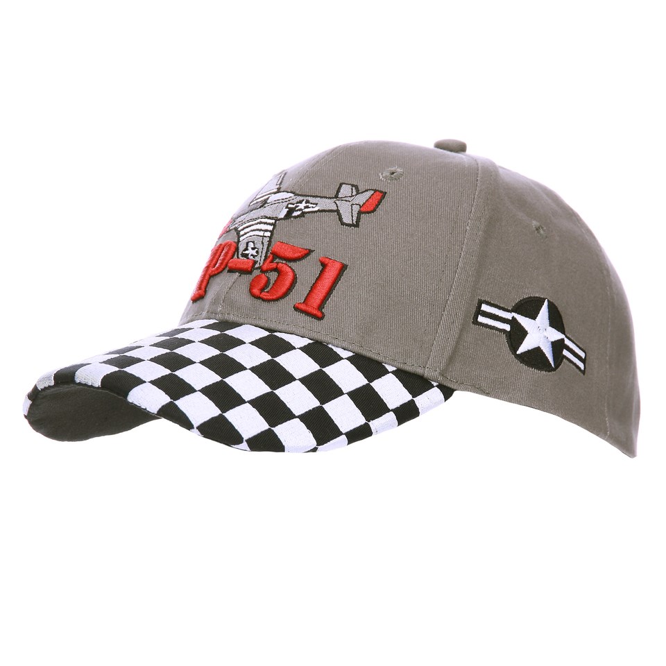 Levně FOSTEX čepice baseball P-51 MUSTANG