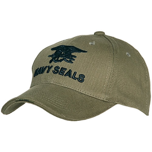 Levně FOSTEX čepice baseball NAVY SEALS ZELENÁ