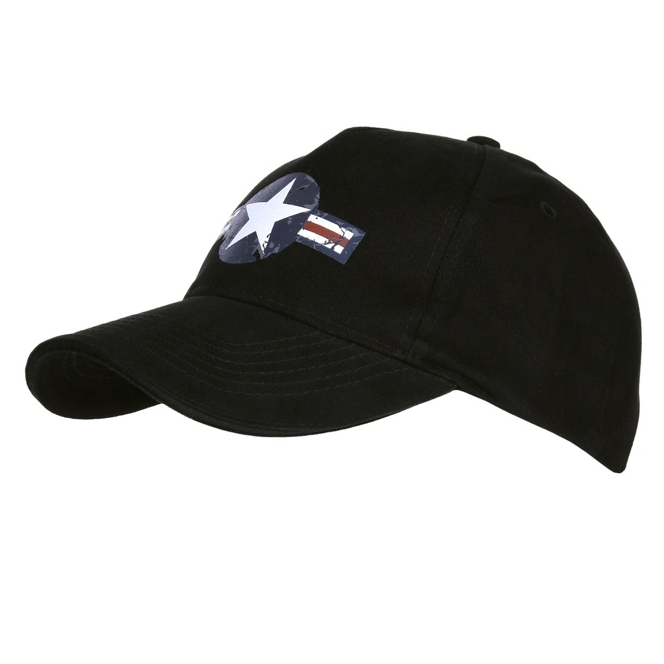 Levně FOSTEX čepice baseball USAF WWII ČERNÁ