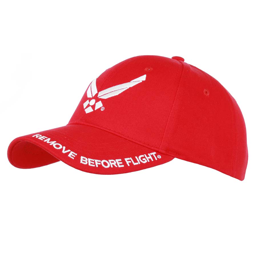 Levně FOSTEX čepice baseball Remove Before Flight ČERVENÁ