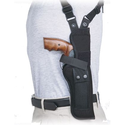 Levně DASTA pouzdro podpažní svislé pro revolver 6" s oboustranným křížovým závěsem