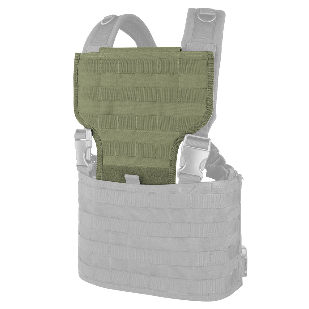 Levně CONDOR OUTDOOR panel přídavný MOLLE pro vesty MCR ZELENÝ