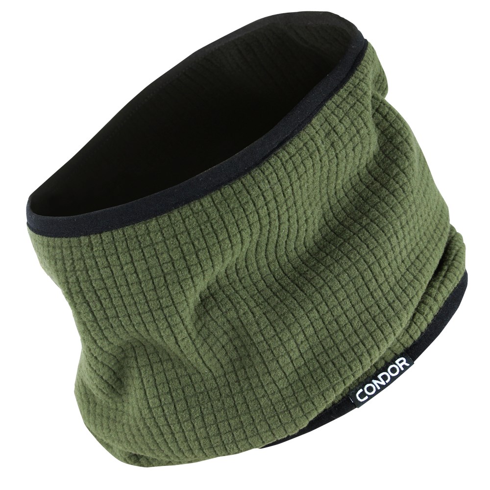 Levně CONDOR OUTDOOR nákrčník GAITOR oboustranný ZELENO/ČERNÝ