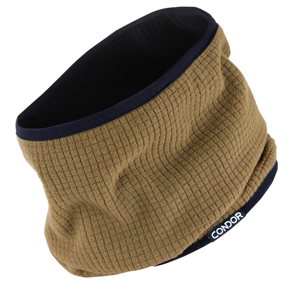 Levně CONDOR OUTDOOR nákrčník GAITOR oboustranný HNĚDÝ/ČERNÝ