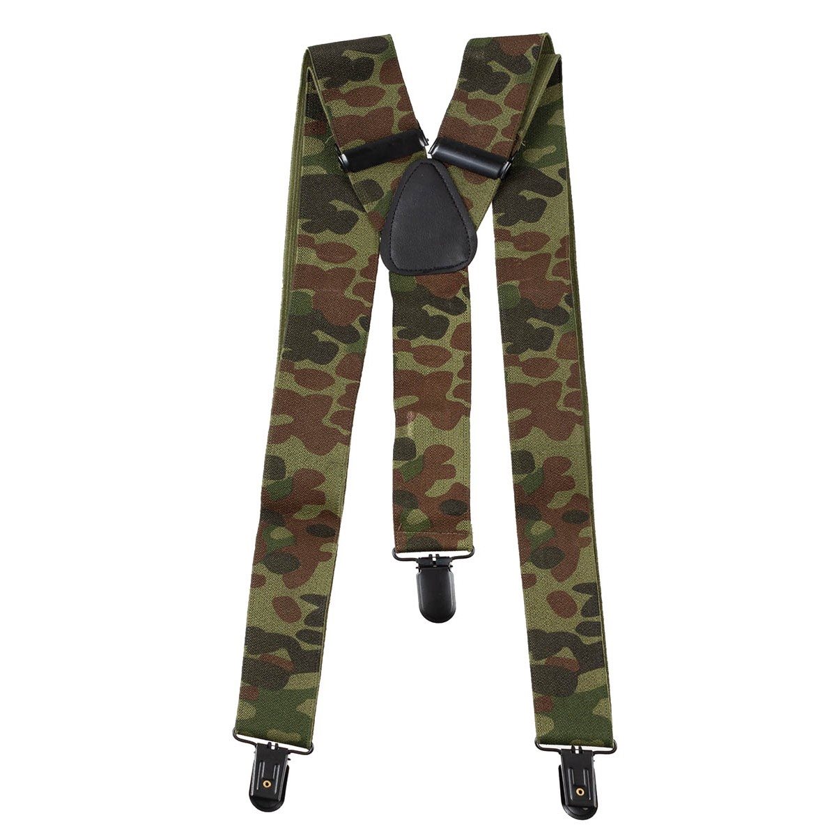 Levně MFH kšandy tvar Y kalhotové s klipsny FLECKTARN