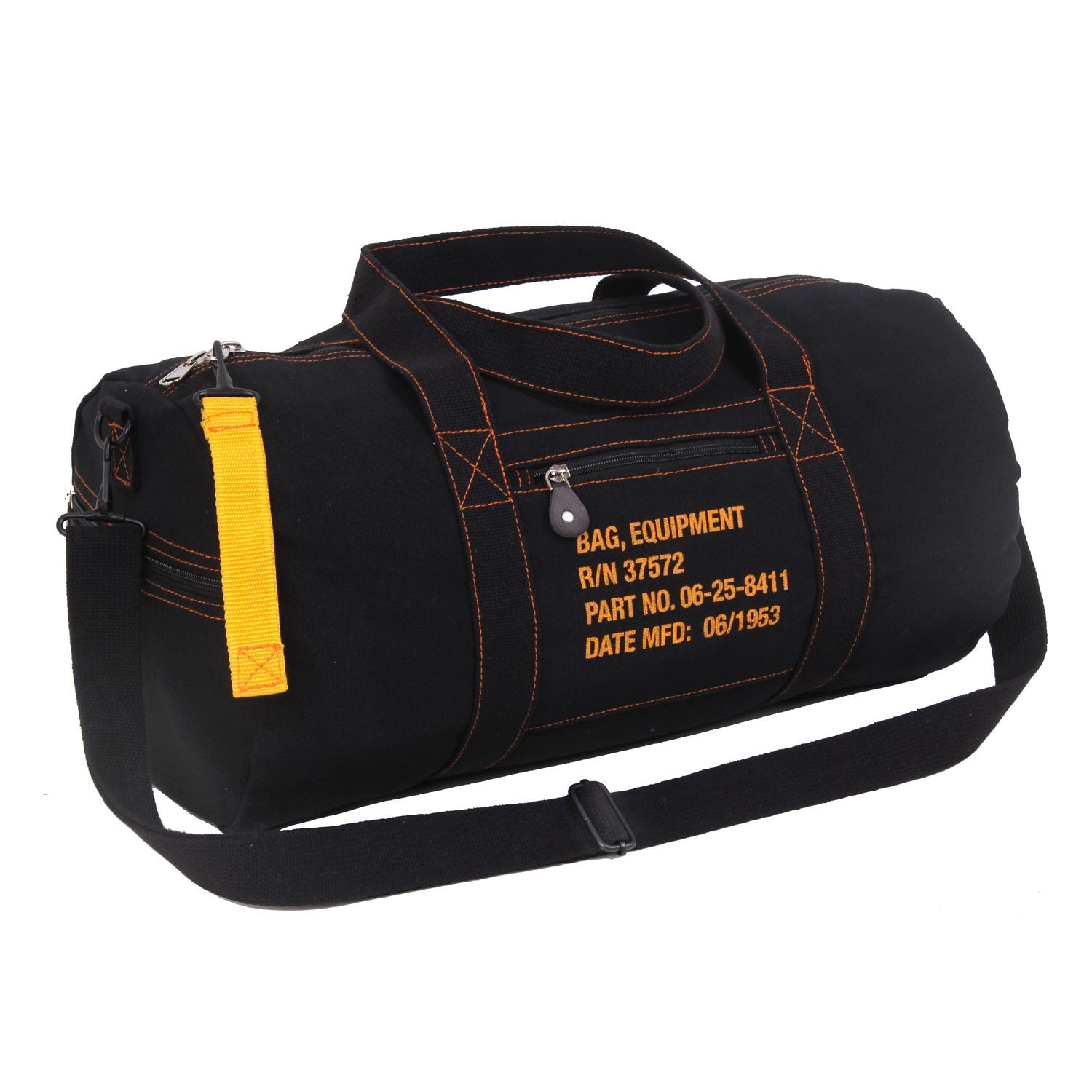 Levně ROTHCO taška EQUIPMENT plátěná ČERNÁ