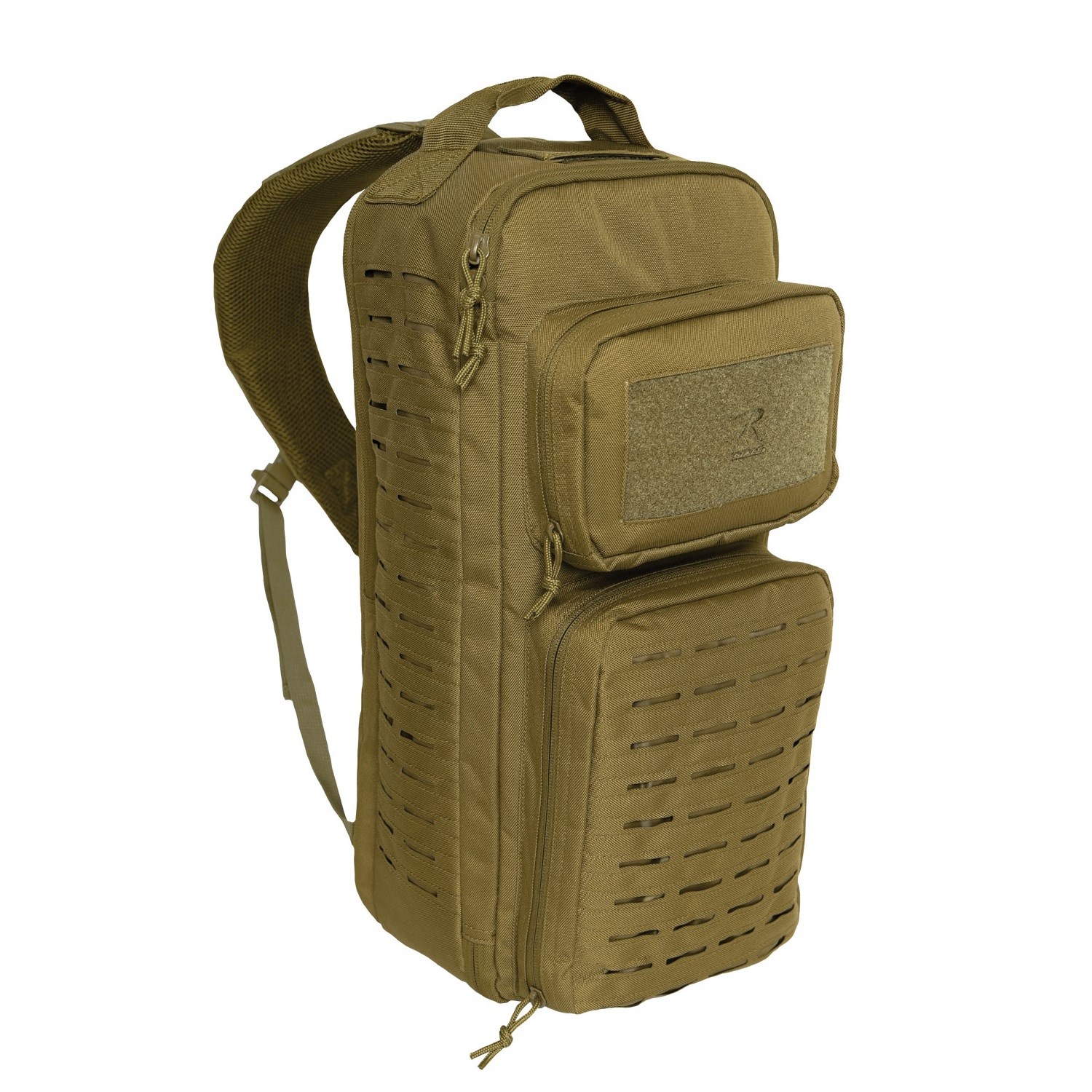 Levně ROTHCO batoh TACTICAL SINGLE SLING Laser MOLLE COYOTE