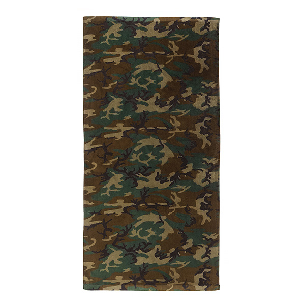 Levně ROTHCO ručník US 75 x 150 cm WOODLAND