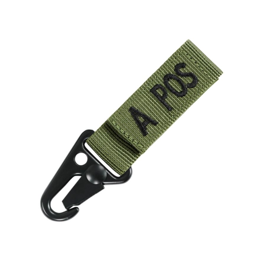 Levně CONDOR OUTDOOR klíčenka A POS ZELENÁ