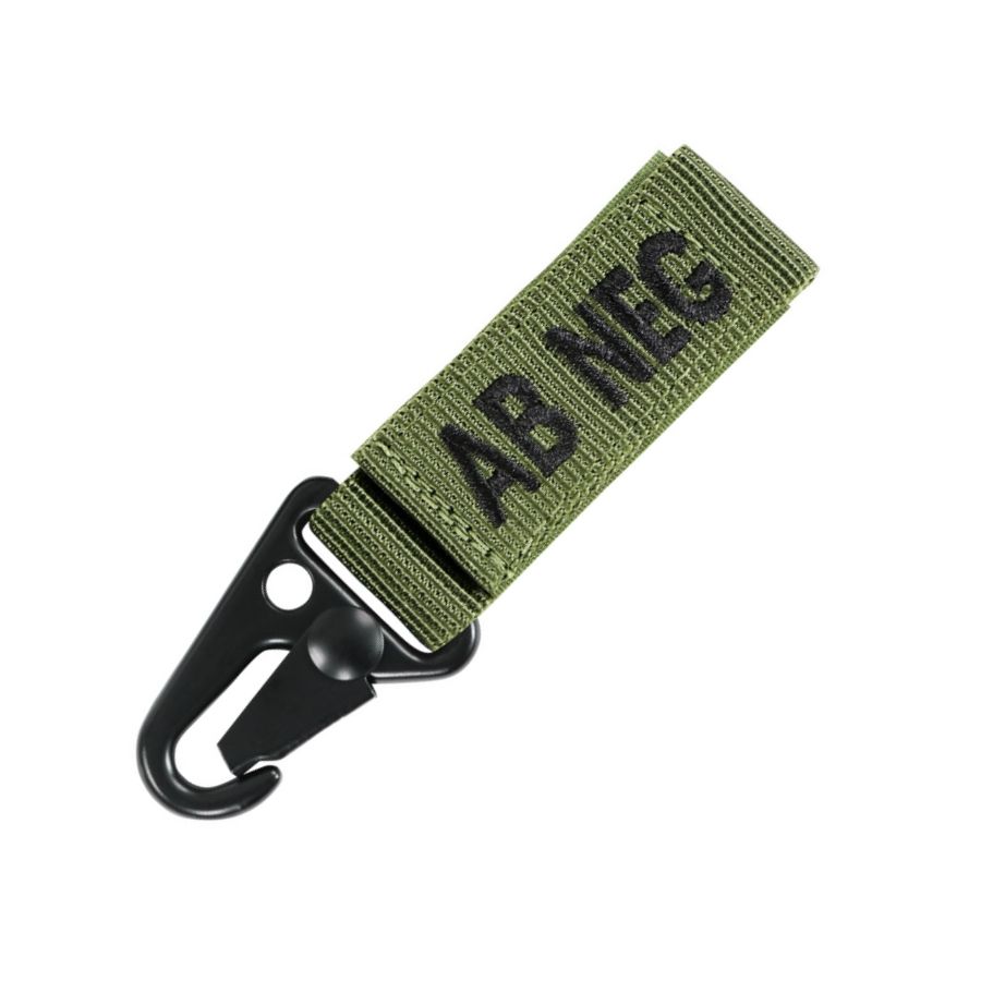 Levně CONDOR OUTDOOR klíčenka AB NEG ZELENÁ