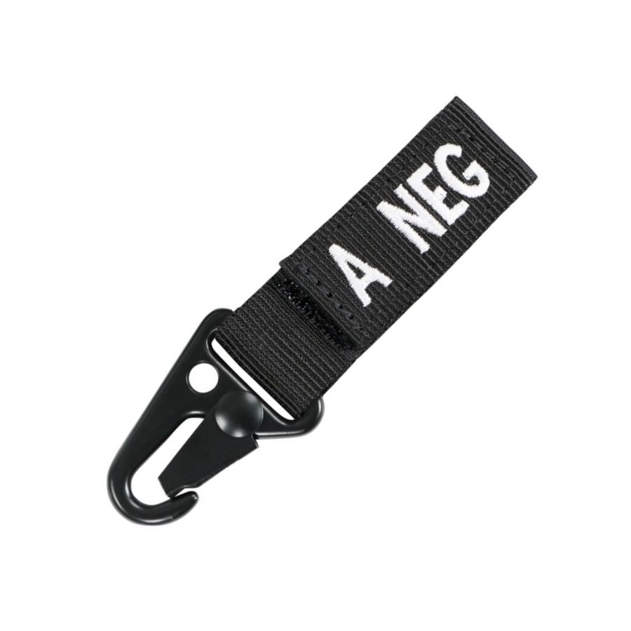 Levně CONDOR OUTDOOR klíčenka A NEG ČERNÁ