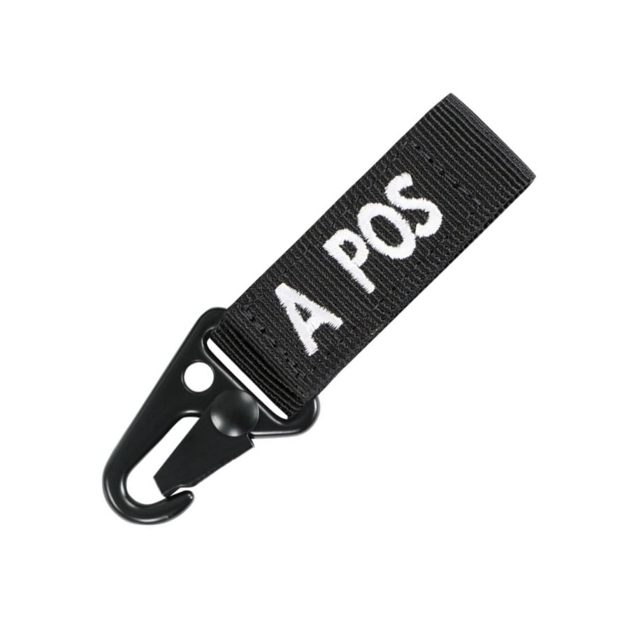 Levně CONDOR OUTDOOR klíčenka A POS ČERNÁ