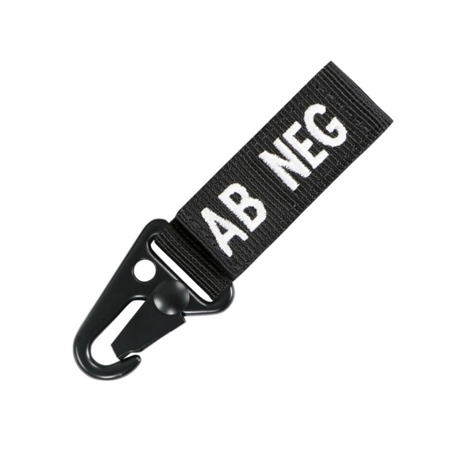 Levně CONDOR OUTDOOR klíčenka AB NEG ČERNÁ