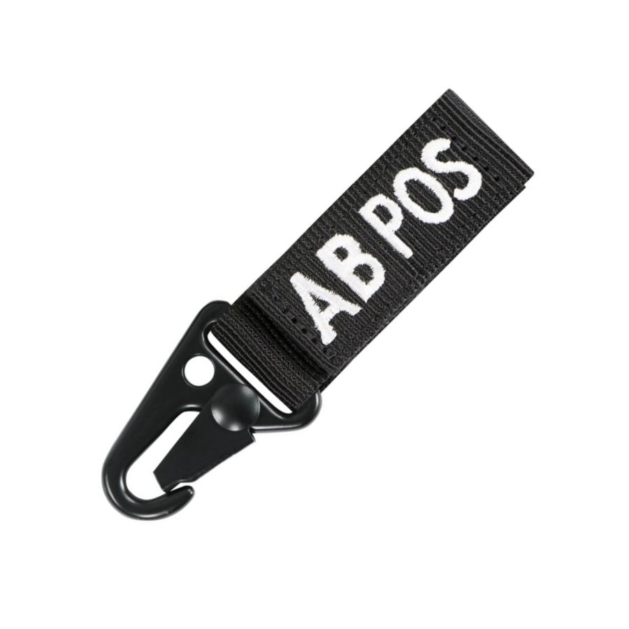 Levně CONDOR OUTDOOR klíčenka AB POS ČERNÁ