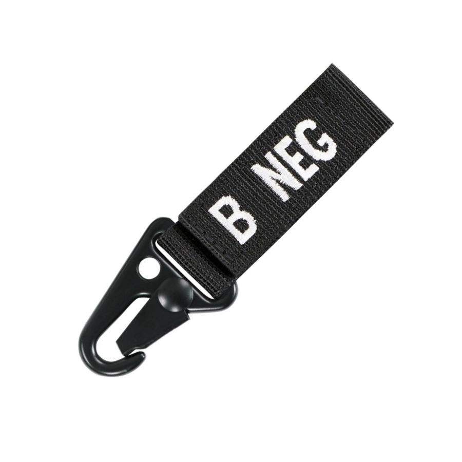 Levně CONDOR OUTDOOR klíčenka B NEG ČERNÁ