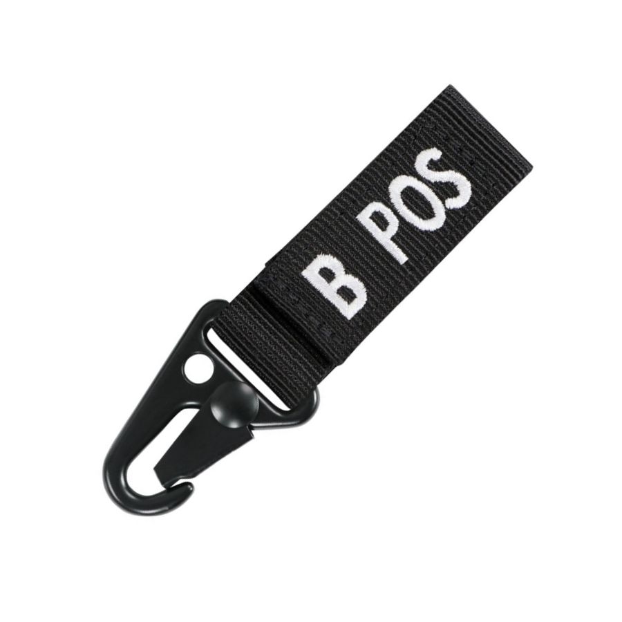 Levně CONDOR OUTDOOR klíčenka B POS ČERNÁ