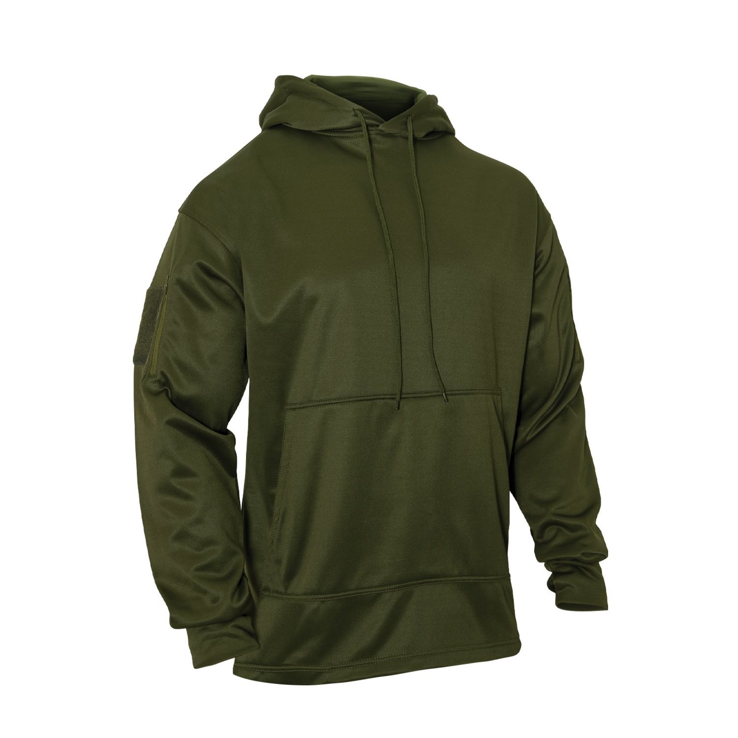 Levně Mikina CONCEALED CARRY s kapucí ZELENÁ