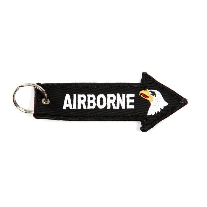 Levně FOSTEX klíčenka AIRBORNE ČERNÁ