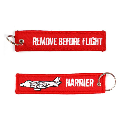 Levně FOSTEX klíčenka REMOVE BEFORE FLIGHT / HARRIER