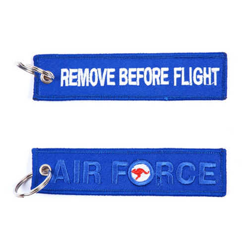 Levně FOSTEX klíčenka REMOVE BEFORE FLIGHT / AIR FORCE