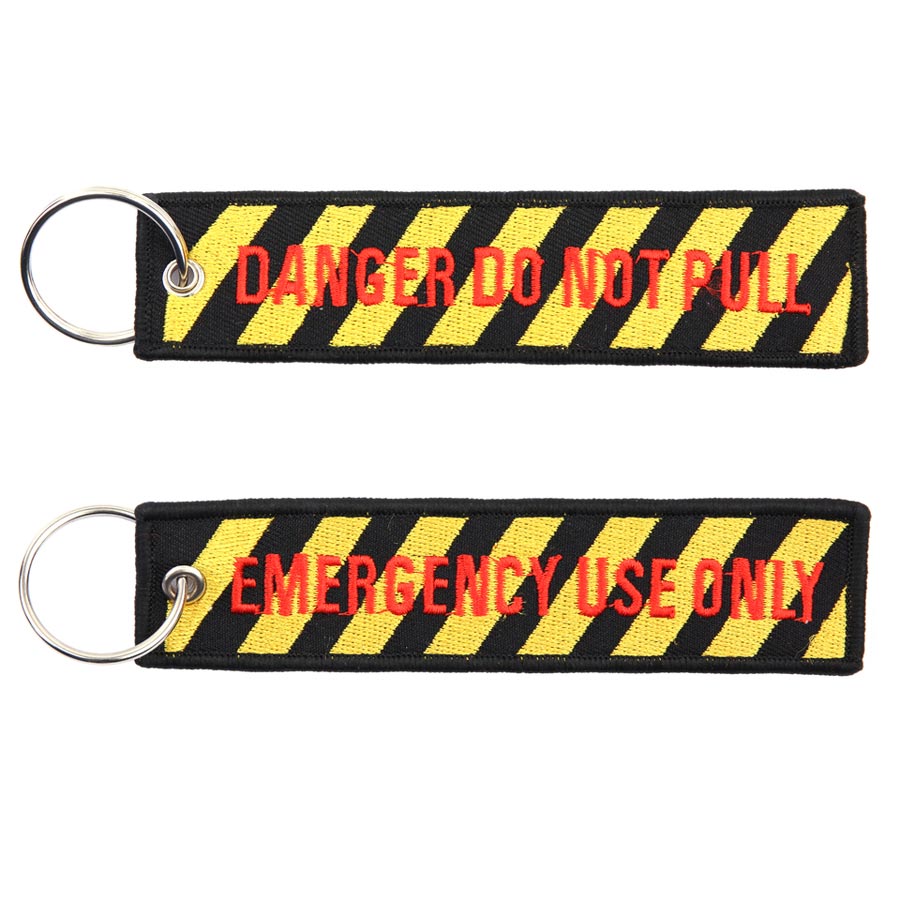 Levně FOSTEX klíčenka DANGER DO NOT PULL