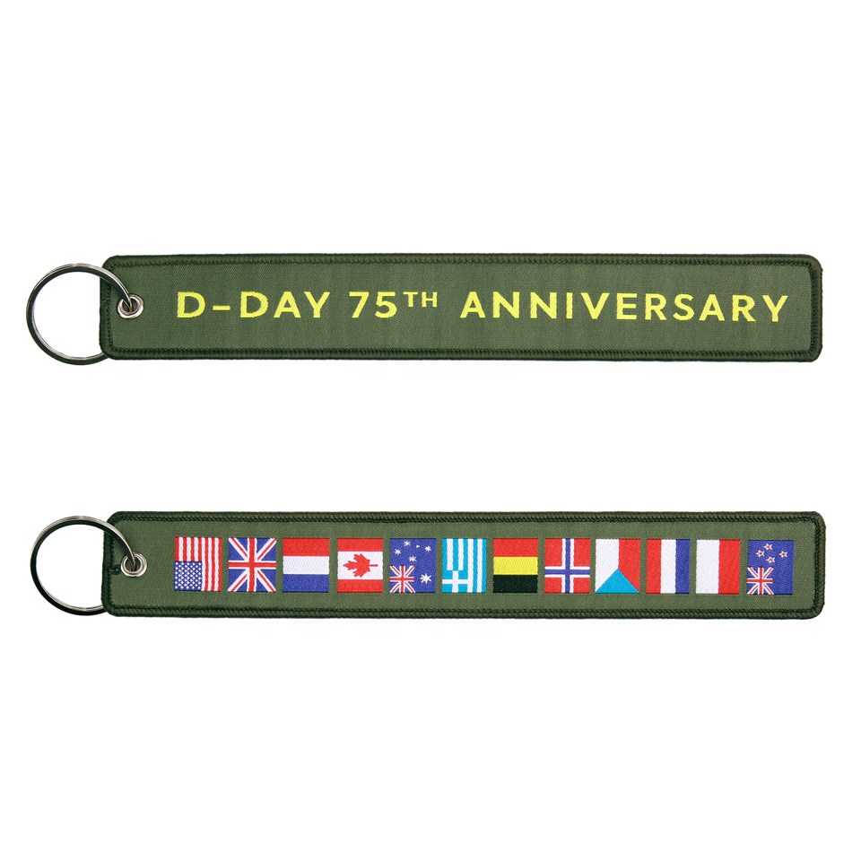 Levně FOSTEX klíčenka D-DAY 75. výročí ZELENÁ