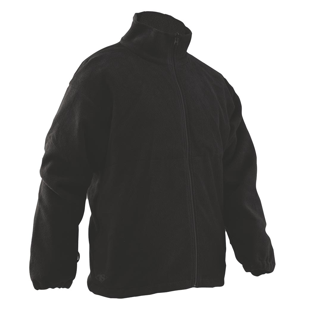 Levně Mikina POLAR FLEECE ČERNÁ