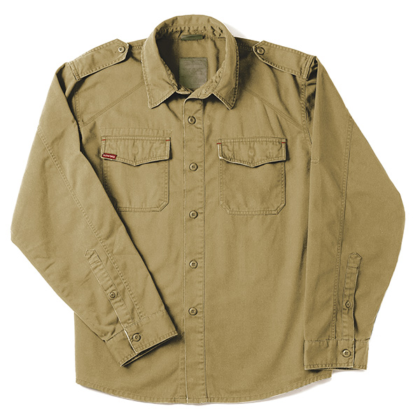 Levně Košile VINTAGE FATIGUE KHAKI