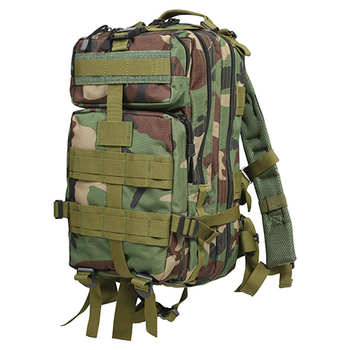 Levně ROTHCO batoh ASSAULT I MEDIUM TRANSPORT WOODLAND