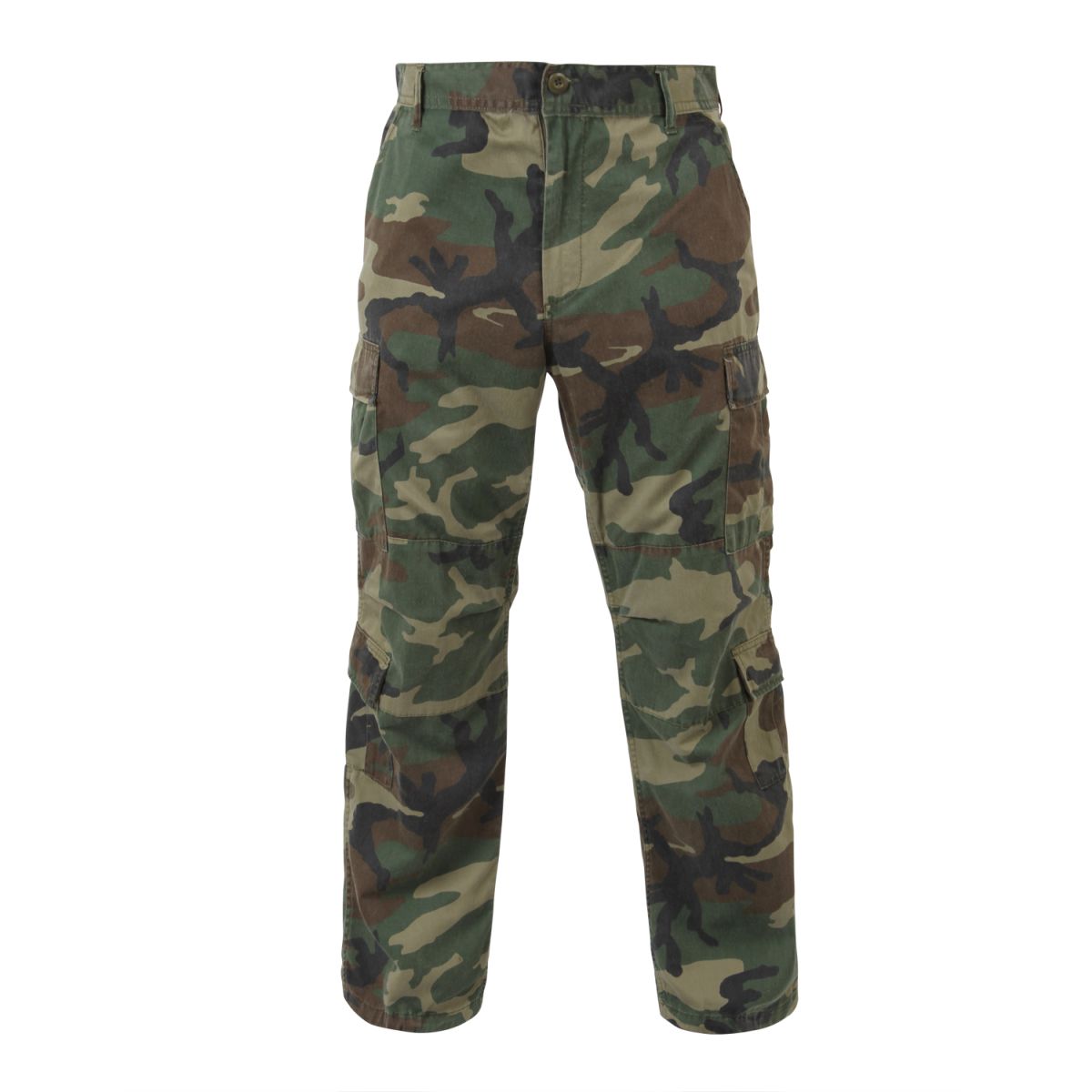 Levně Kalhoty VINTAGE PARATROOPER WOODLAND