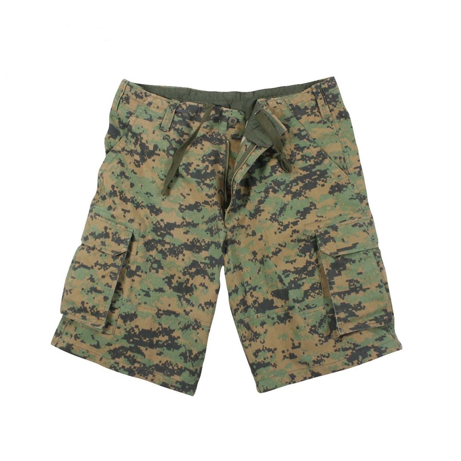 Levně Kraťasy VINTAGE PARATROOPER DIGITAL WOODLAND