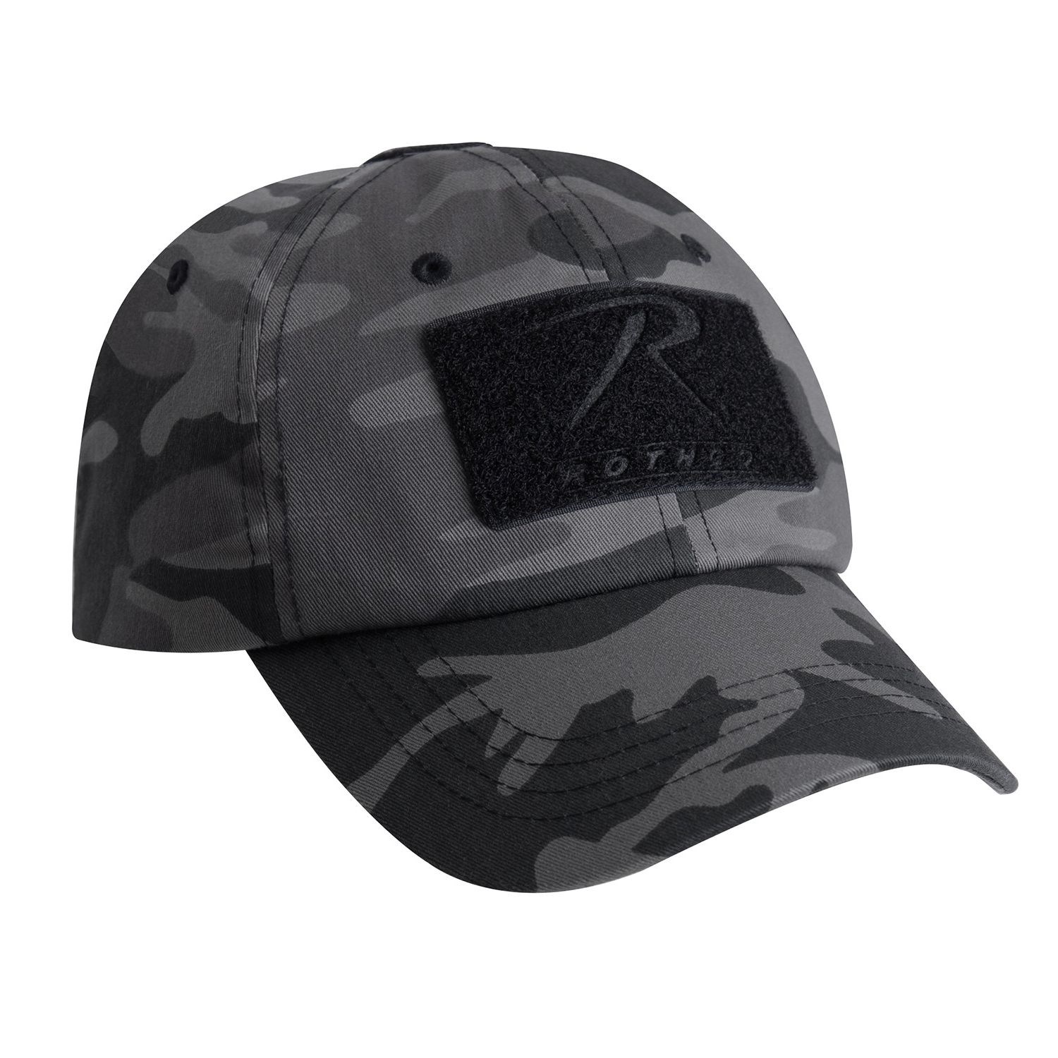 Levně ROTHCO čepice TACTICAL BLACK CAMO